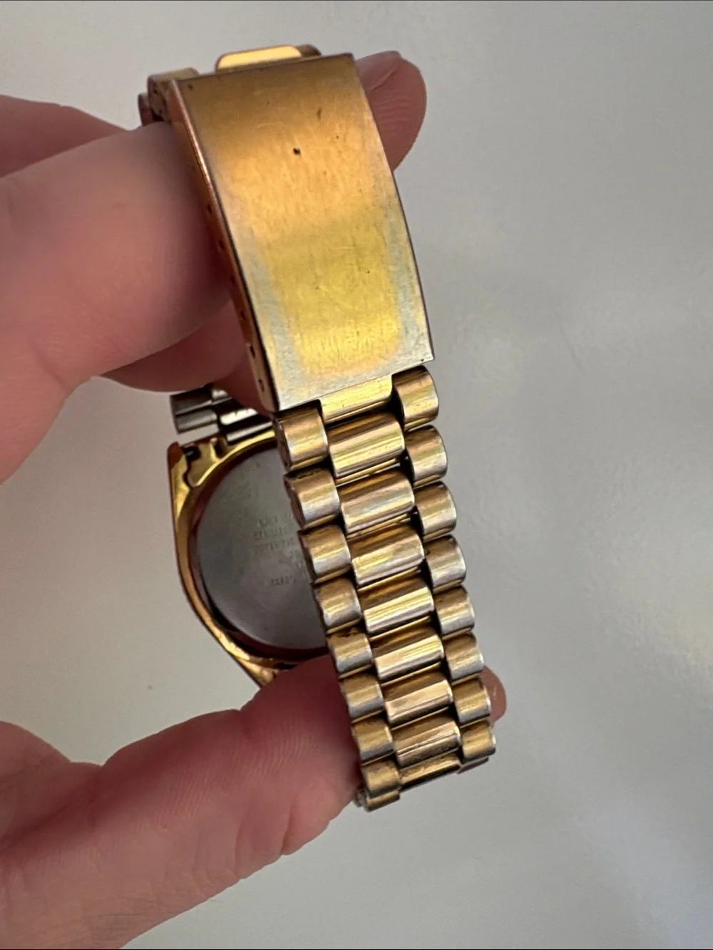 Armitron gold tone